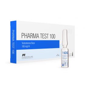 Суспензия тестостерона Фармаком 10 ампул по 1мл (1амп 100 мг)